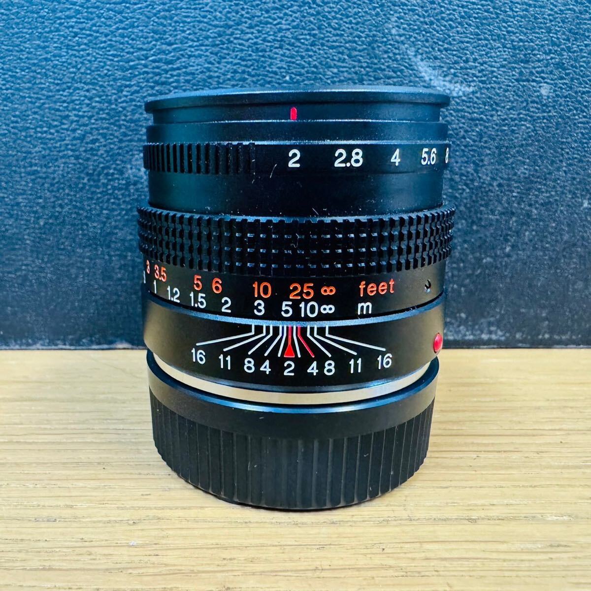 美品 Konica M-Hexanon 50mm F2 単焦点レンズ コニカ NN1799_画像5