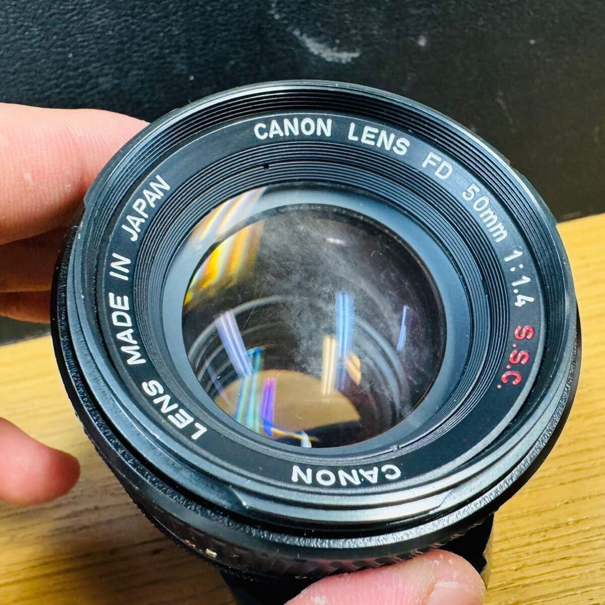 Canon FD 50mm F1.4 S.S.C. 単焦点レンズ NN1830_画像3