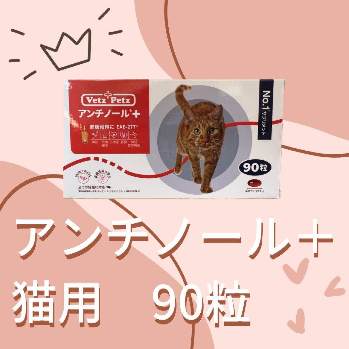 アンチノールプラス　猫用　90粒