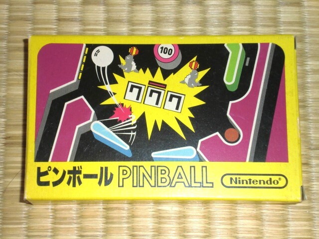 箱説付き FC 任天堂 ピンボール ファミコン Nintendo PINBALL_画像2
