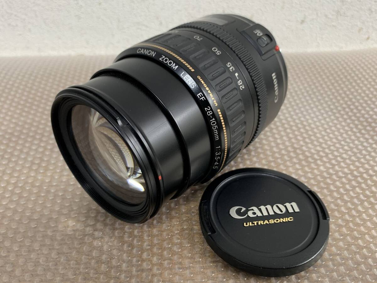 ☆13570 キャノン/CANON ZOOM LENS EF 28-105mm 1:3.5-4.5 レンズ カメラ☆の画像9