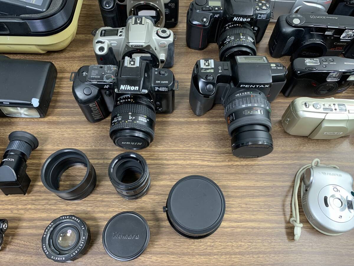 13011C 一眼レフ/ビデオ/コンパクト/デジカメ/レンズ/ストロボ/カメラ周辺機器 大量 おまとめ Nikon/Canon/OLYMPUS/PENTAX/Minolta など_画像5