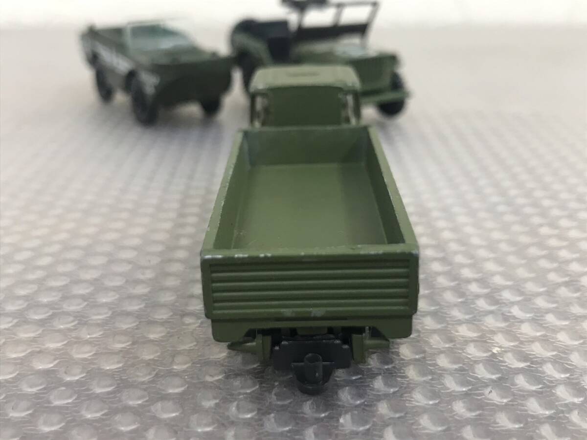 13905-12/ playart/プレイアート ビンテージ ミニカー 軍車両 U.S. ARMY おまとめ3点！香港製 商品説明欄に追加写真あります_画像5