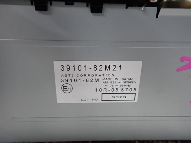 エブリィ HBD-DA17V ラジオ PAリミテッド 4WD R06A 26U ASTI,AM/FM,スピーカー内臓 39101-82M21 39101-82M20_画像3