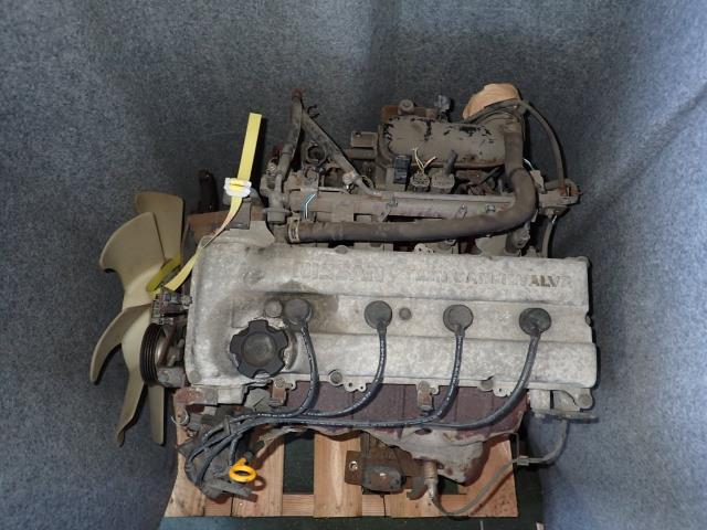 キャラバン GE-VPE25 中古エンジンAssy ロング低床DX6人1.2T KA20DE KY0 10102-VH352_画像5