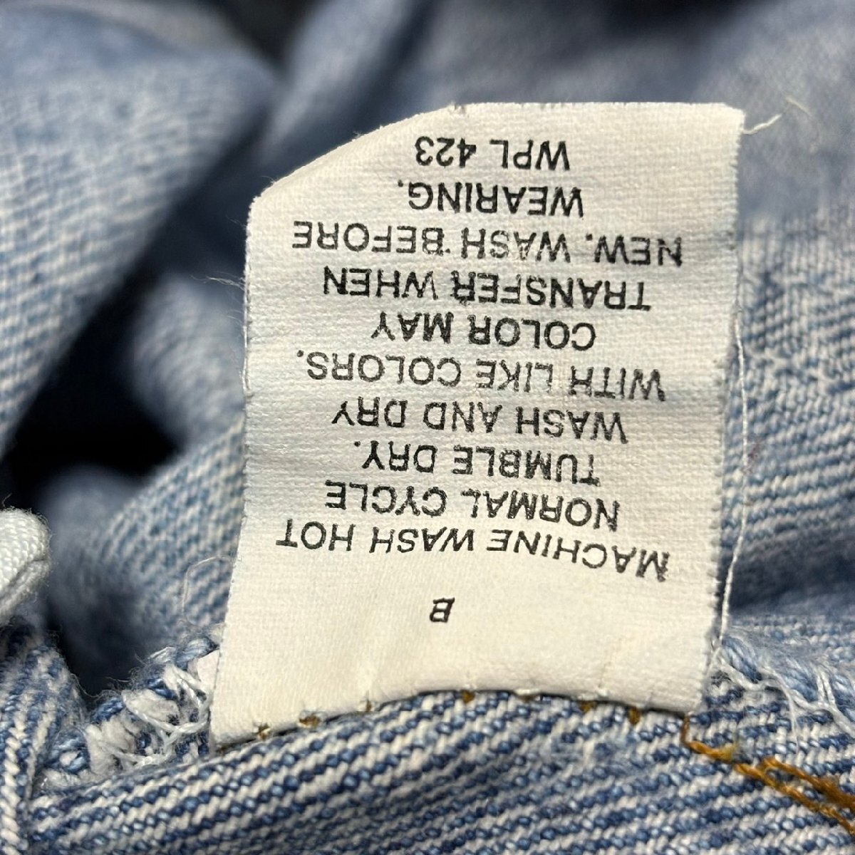 USA производства 90 годы Levi\'s 550 Vintage Denim 33×32 печать 918 MADE IN USA 90s