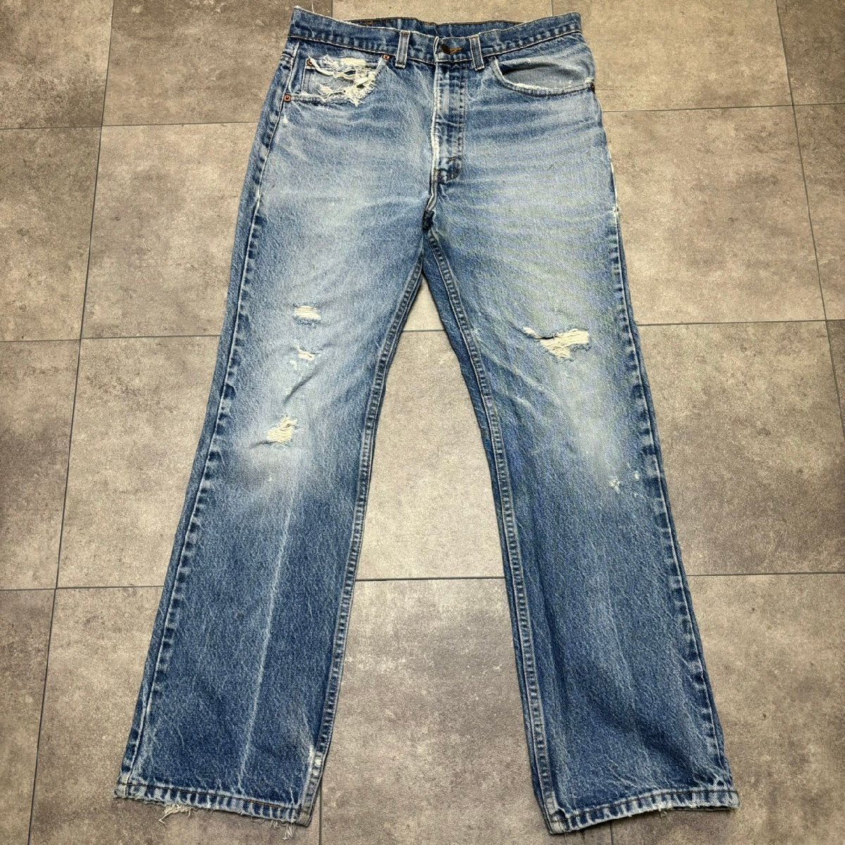 USA製 90年代 Levi's 517 ビンテージ デニム 33×29 刻印532 MADE IN USA 90s_画像1