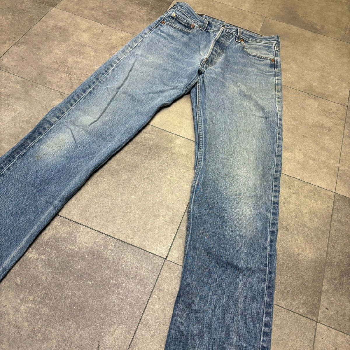 MEXICO製 00年代 Levi's 501 ビンテージ デニム 29×36 刻印190 MADE IN MEXICO 00s_画像8