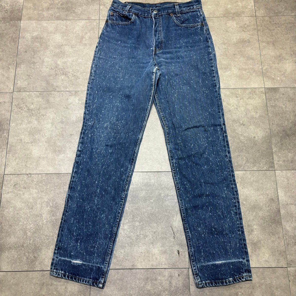 USA製 80年代 Levi's 701 ビンテージ デニム 29×32 刻印511 MADE IN USA 80s ギャラクティックウォッシュ_画像1