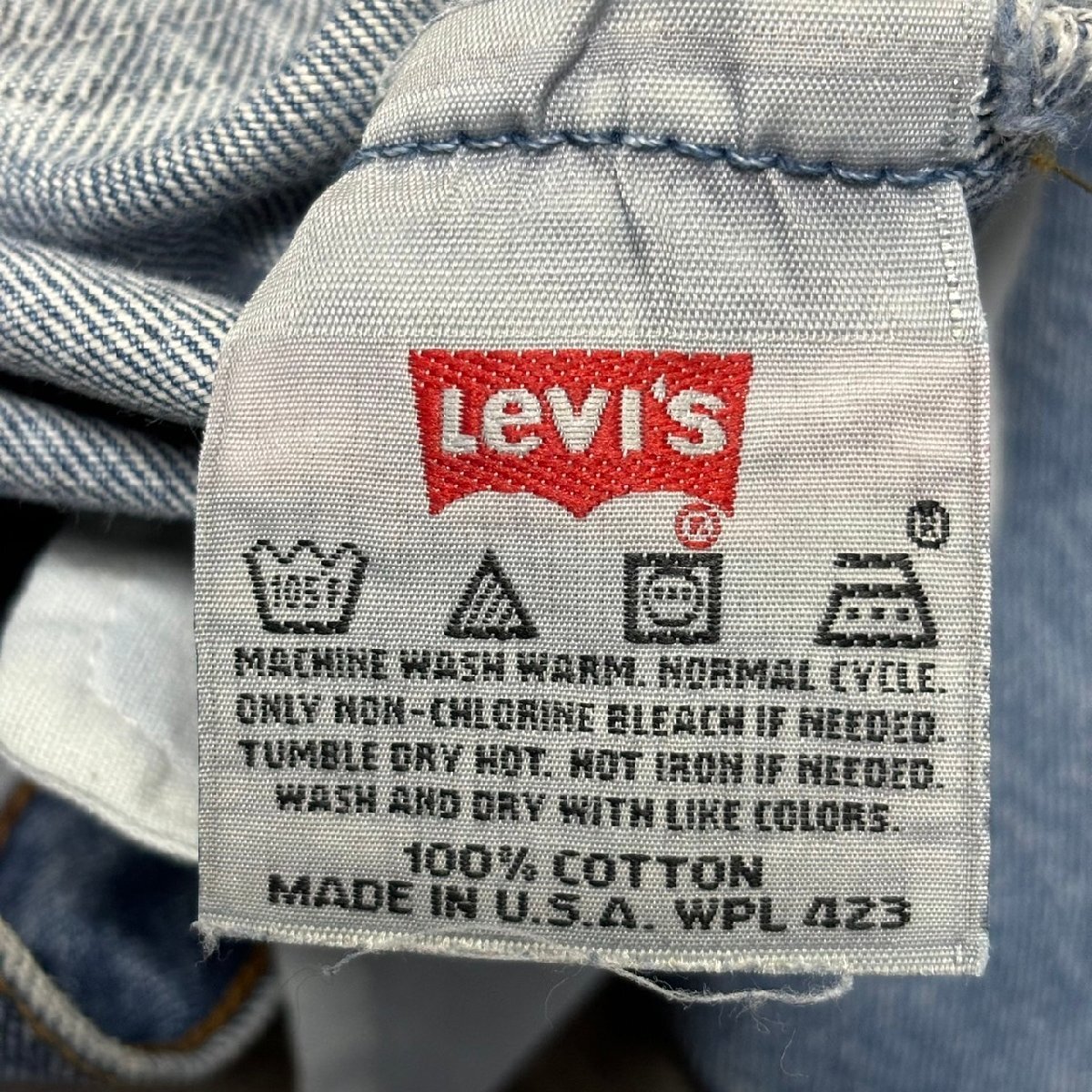 USA made 00 period Levi\'s 501 Vintage Denim 29×32 stamp 553 MADE IN USA 00s