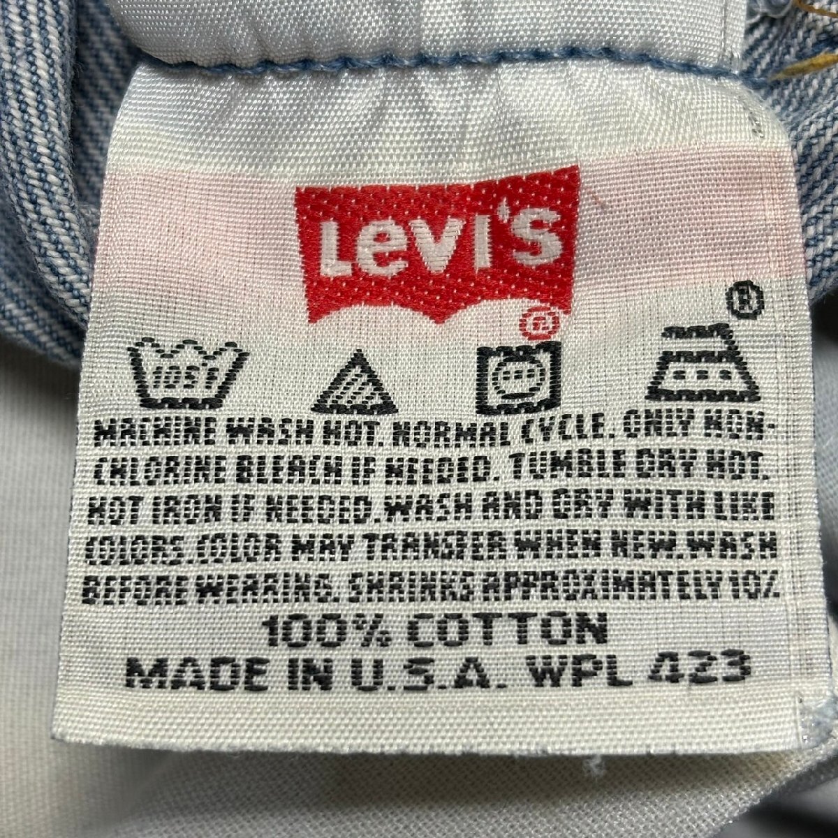 USA製 00年代 Levi's 501xx ビンテージ デニム 36×34 刻印553 MADE IN USA 00s_画像5