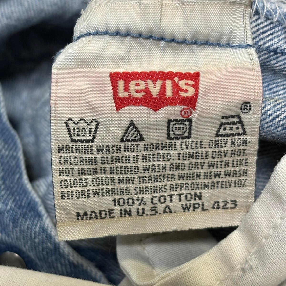USA made 90 period Levi\'s 501xx Vintage Denim 38×34 stamp 524 MADE IN USA 90s