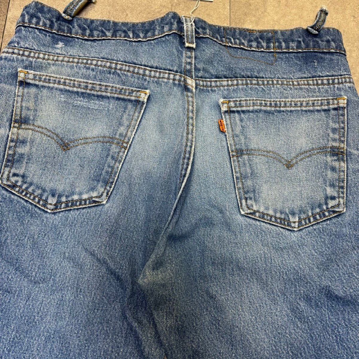 USA製 90年代 Levi's 517 ビンテージ デニム 36×32 刻印575 MADE IN USA 90s_画像4