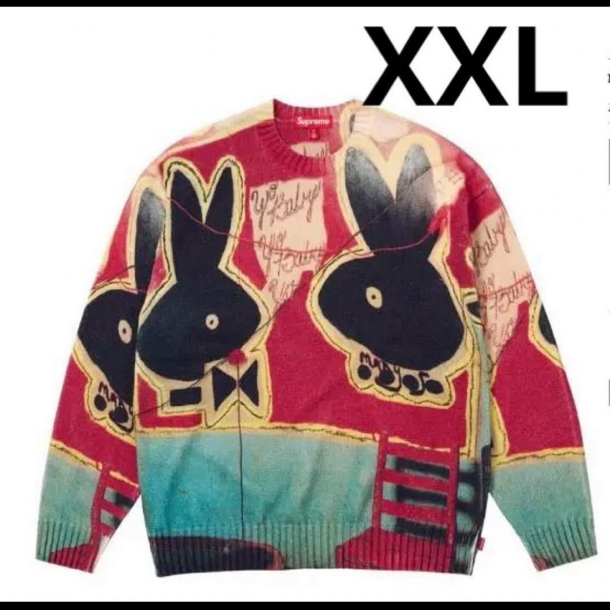 supreme Yo Baby Sweater　XXL