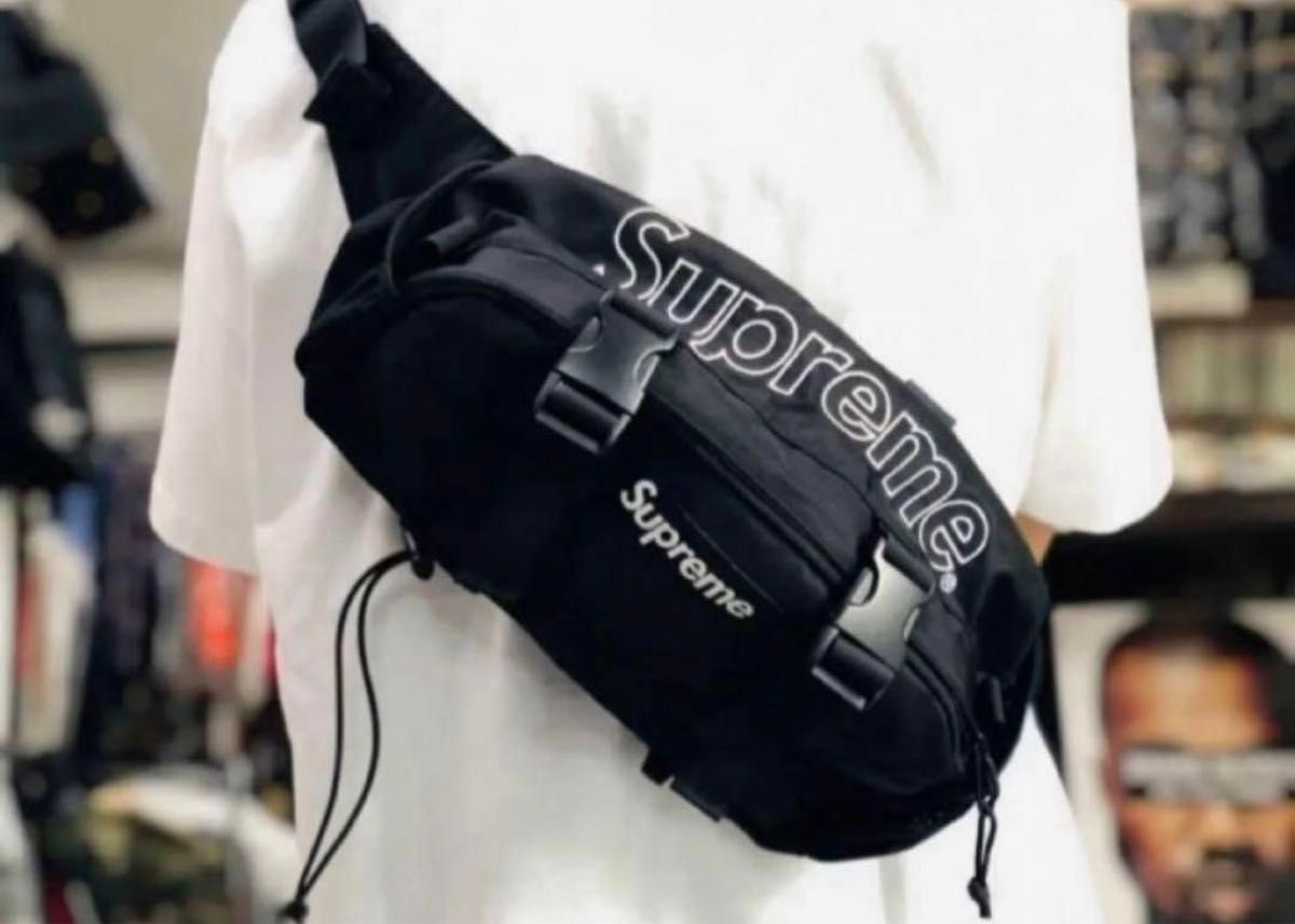 Supreme Waist Bag Black 黒 ウエストバッグ 19AW|シュプリーム Supreme Waist Bag Black 黒 ウエストバッグ 19AW|シュプリーム
