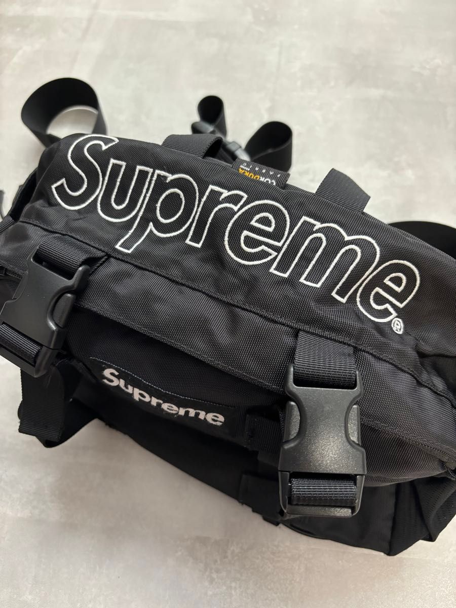 Supreme 19fw 19aw Waist Bag シュプリーム ウエストバッグ 黒 Supreme 19fw 19aw Waist Bag シュプリーム ウエストバッグ 黒