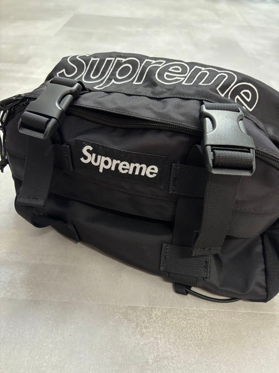 Supreme 19fw 19aw Waist Bag シュプリーム ウエストバッグ 黒 Supreme 19fw 19aw Waist Bag シュプリーム ウエストバッグ 黒