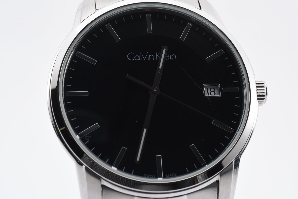 カルバンクライン デイト クォーツ ラウンド K5S 311メンズ 腕時計 CalvinKlein