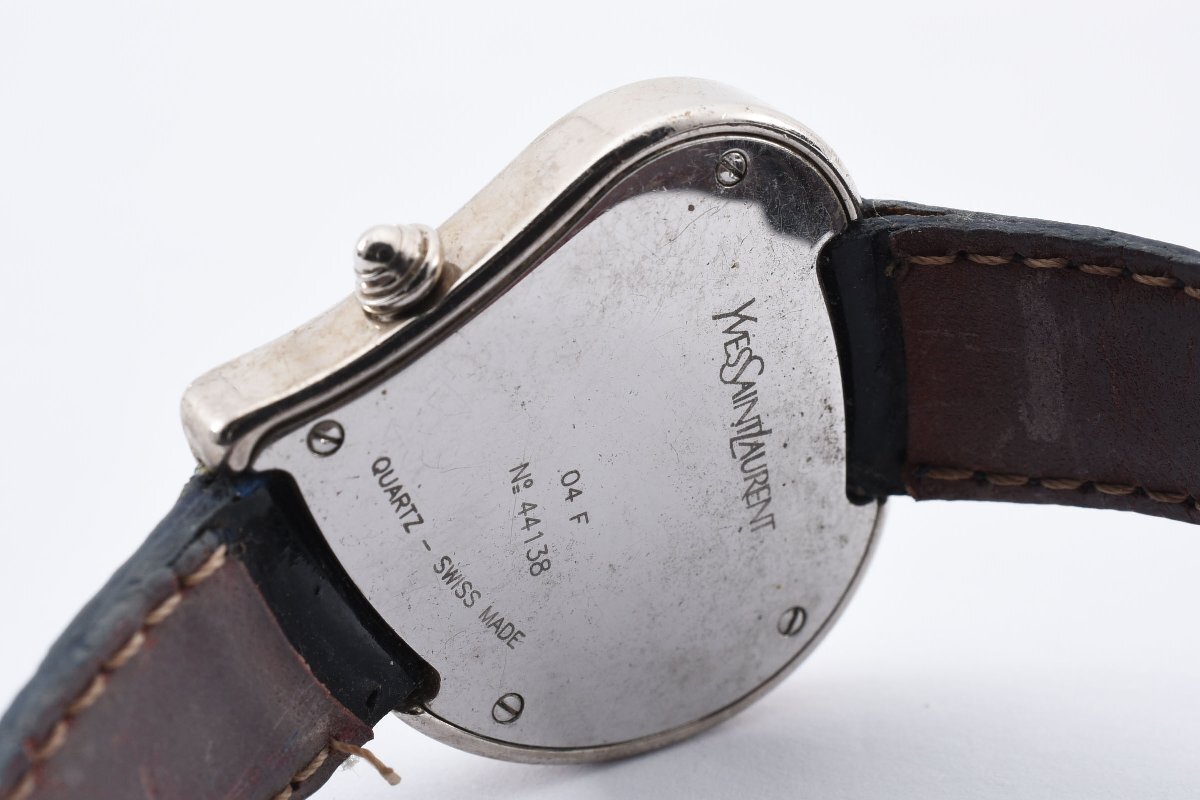 イヴ・サンローラン ハートモチーフ クオーツ レディース 腕時計 YVES SAINT LAURENT YSLの画像5