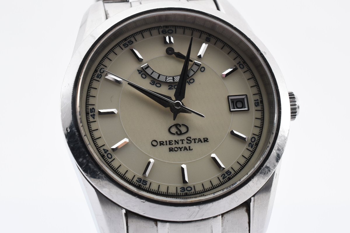 稼動品 オリエント スター ロイヤル デイト SS FC00-C0 CA 自動巻き メンズ 腕時計 ORIENT_画像1