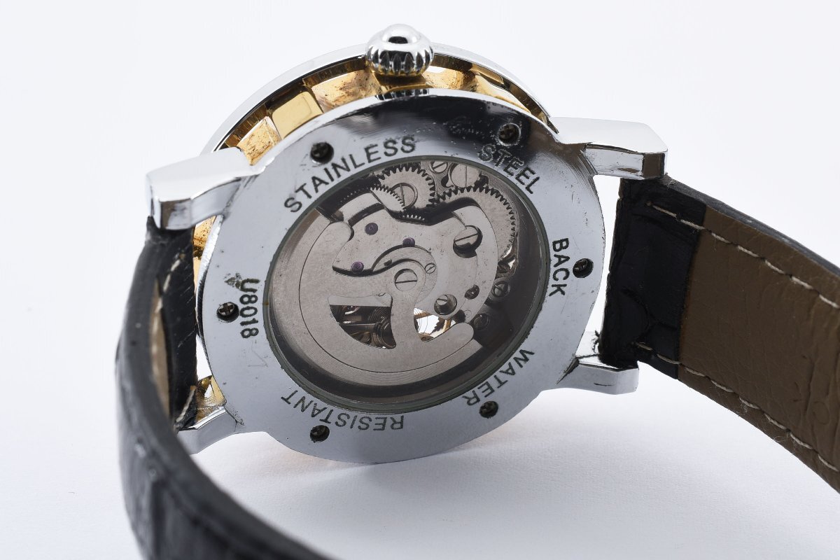 フレデリック ランドール スケルトン U8018 自動巻き メンズ 腕時計 FREDERICK RANDALL_画像5