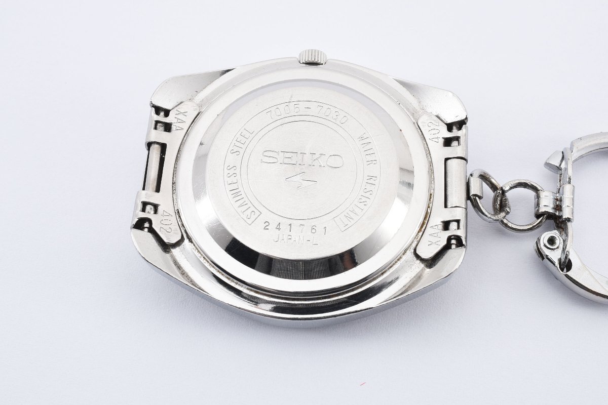 稼働品 セイコー デイト 7005-7030 自動巻き メンズ 腕時計 SEIKO_画像7