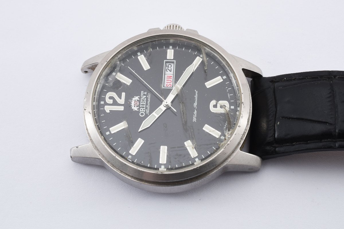  operation goods Orient day date reverse side skeF692-UAF0 self-winding watch men's wristwatch ORIENT