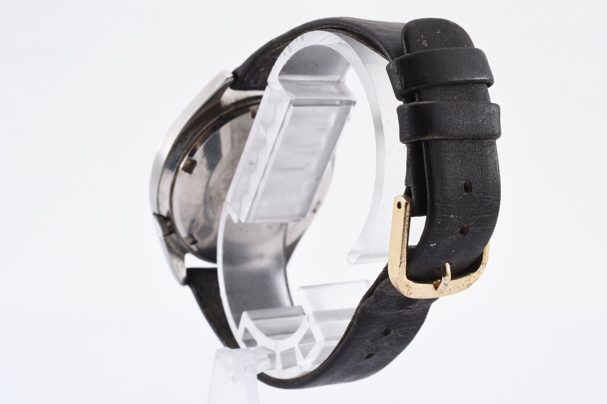 稼働品 セイコー ５アクタス 6106-7480 デイデイト ラウンド シルバー 自動巻き メンズ 腕時計 SEIKO_画像8