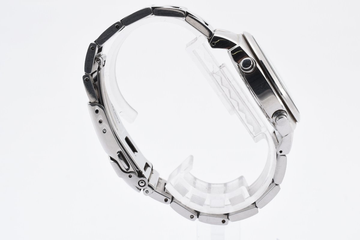 美品 稼働品 セイコー 7T32-9000 デイト クロノグラフ ラウンド シルバー クォーツ メンズ 腕時計 SEIKO_画像7