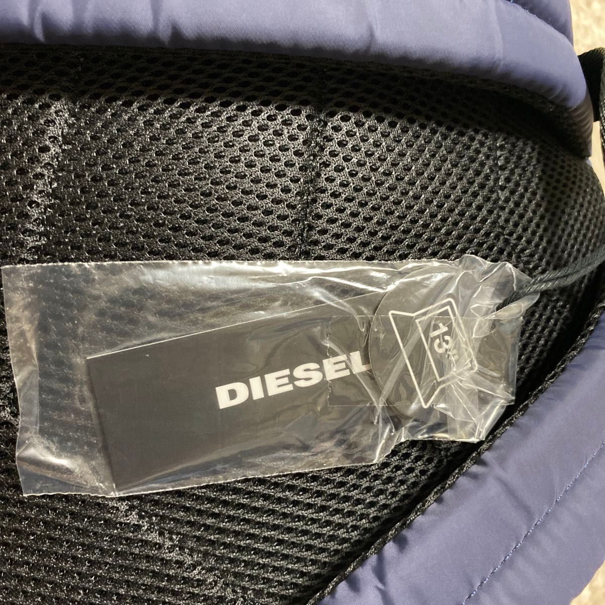 リュックサック バックパック　未使用品 ディーゼル DIESEL タグ付き  ナイロン ネイビー  デイパック リュック 通学