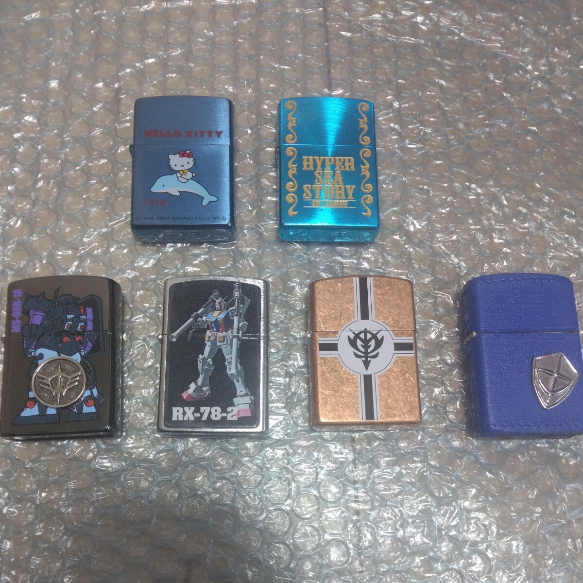 Zippo オイルライター 6点セットの画像1