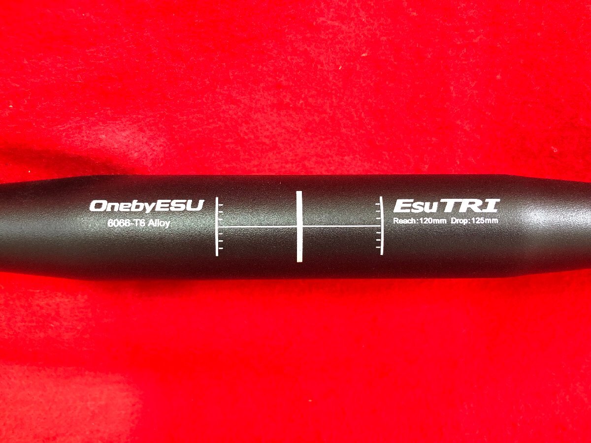 新品★OnebyESU★One by ESU◆EsuTRI Bar★定価９，１３０円★軽量★278g★ワンバイエス★東京サンエス★400mm★6066-T6 Alloy★j2-3_画像2