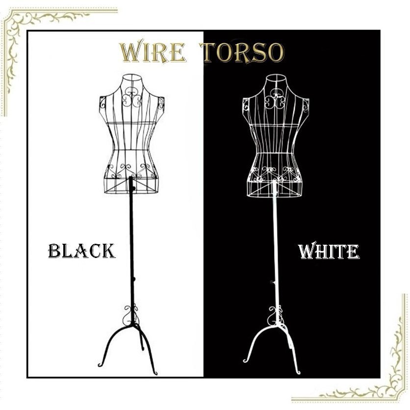 [ free shipping ] torso 9 number [ black ] wire mannequin lady's wire torso steel display classification 100S LB-167-BK