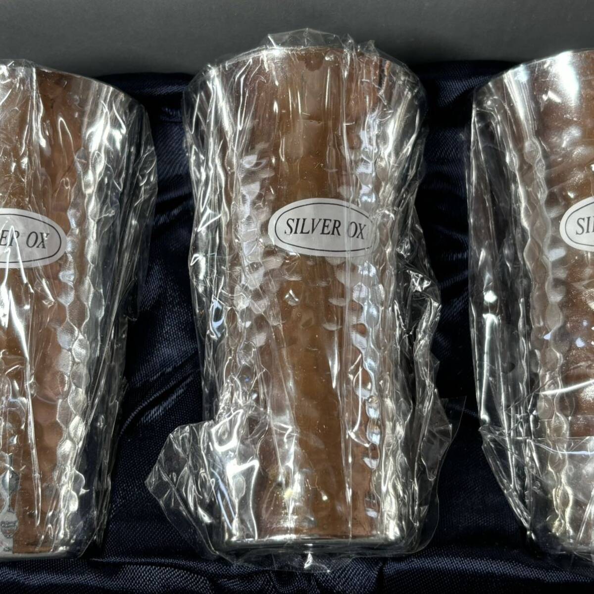 SILVER OX シルバーオックス コップ グラス ひとくちビール 5個 SILVER OX シルバーオックス コップ グラス ひとくちビール 5個