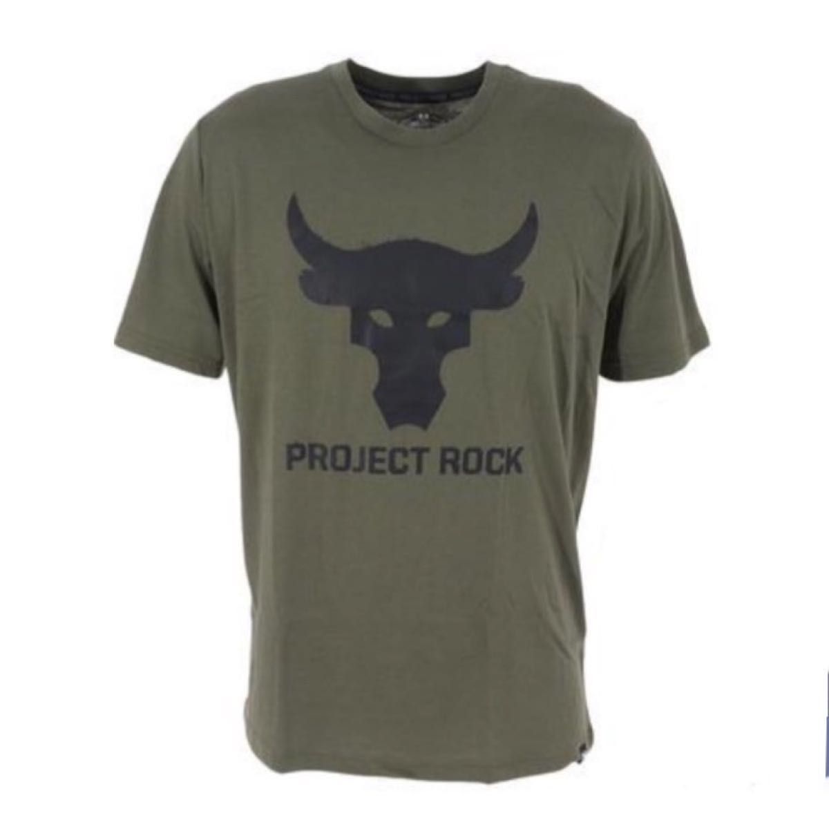 新品未使用　アンダーアーマー　プロジェクトロック ブラフマブル  Tシャツ　カーキ　Lサイズ