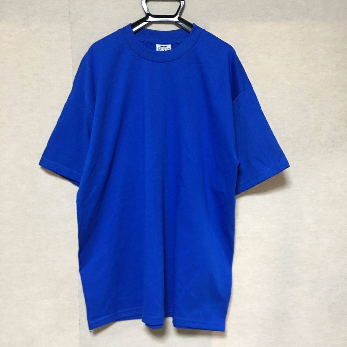 新品未使用 PROCLUB プロクラブ ヘビーウェイト 半袖Tシャツ ロイヤルブルー 青 XL_画像1