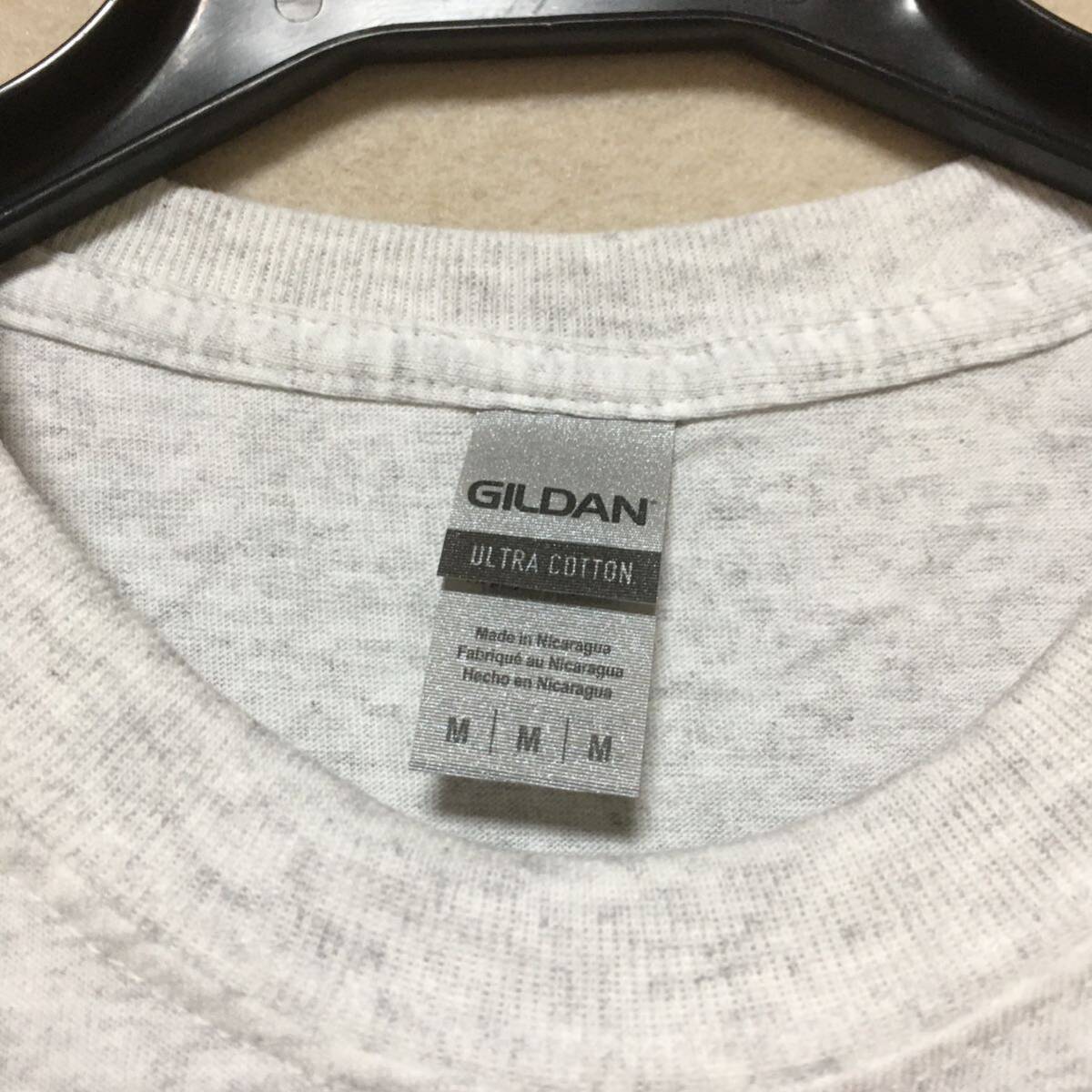 新品未使用 GILDAN ギルダン 半袖Tシャツ ポケット付き アッシュグレー M