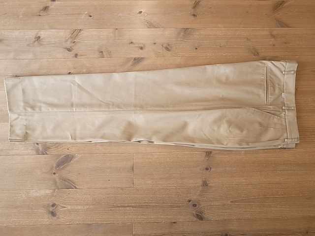 LEVI'S リーバイス CHINOS チノ 1980年代 ビンテージ アメリカ古着 白タブ ２タック スラックス パンツ ベージュ サイズ W30_画像3