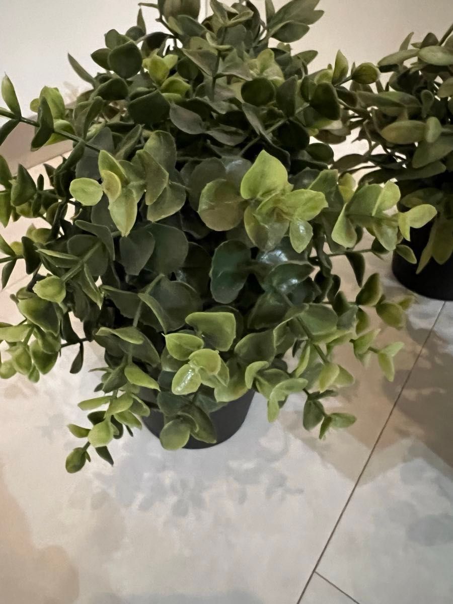 【新品】IKEA イケア フェイクグリーン4個セットフェイカ アートグリーン 造花 人工観葉植物
