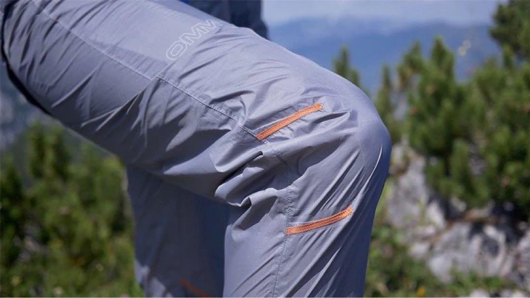 OMM Halo Pants ヘイロパンツ 軽量　レインウエア　Sサイズ　ブラック 登山　トレラン　UL　ウルトラライト　山と道