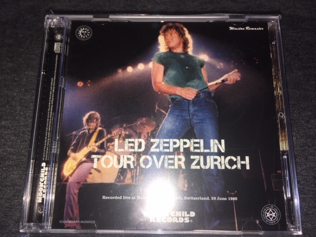 ●Led Zeppelin - Tour Over Zurich Winston Remaster : Moon Child プレス3CDの画像1