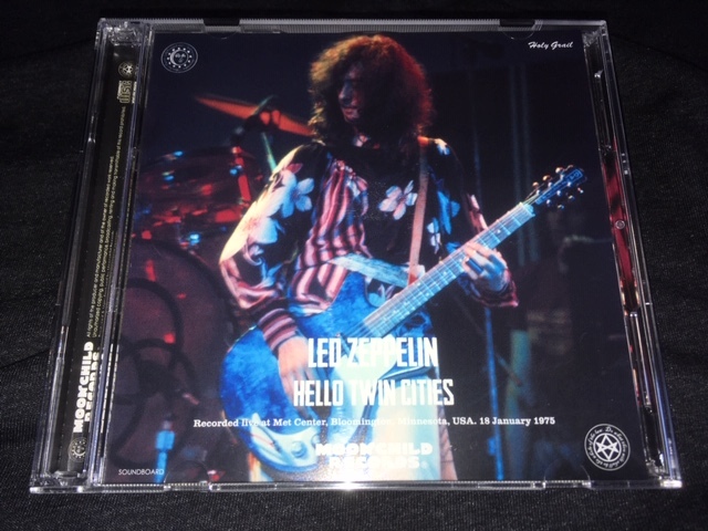 ●Led Zeppelin - Hello Twin Cities : Moon Child プレス2CDプラケース_画像1