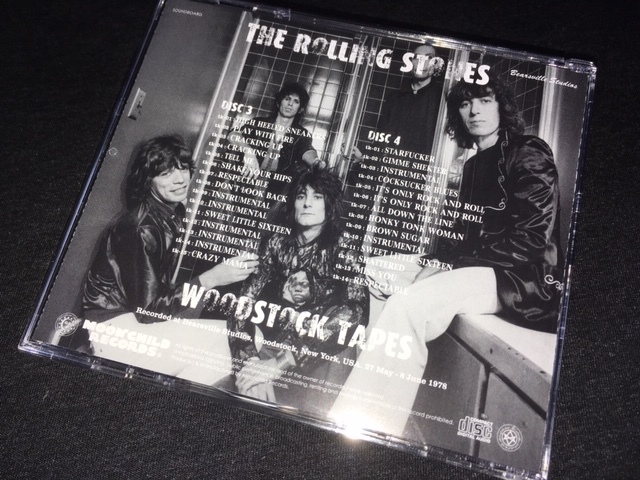 ●Rolling Stones - Woodstock Tapes #1 & #2 : Moon Child プレス4CD_画像5