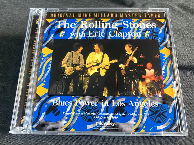 ●Rolling Stones with Eric Clapton - Blues Power In Los Angeles : Mid Valley プレス2CD_画像1