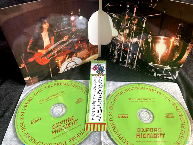 ●Led Zeppelin - オックスフォード・ミッドナイト Oxford Midnight : Empress Valley プレス2CD紙ジャケット_画像3