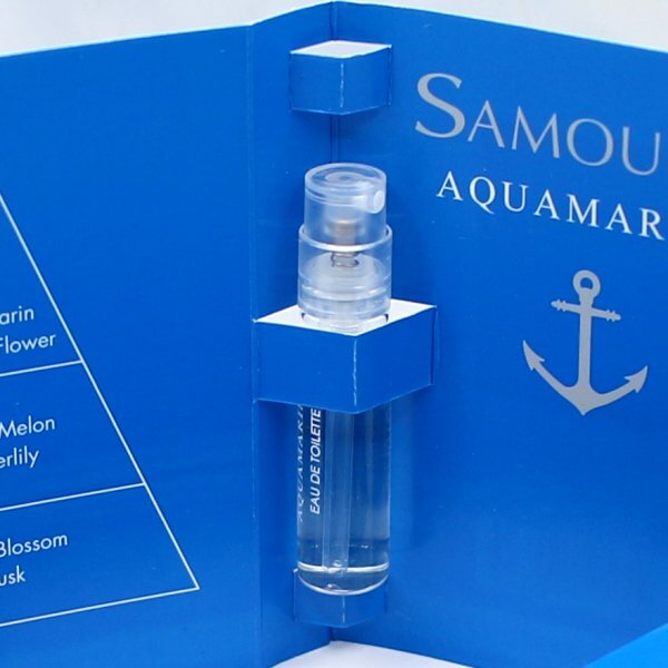 [ free shipping ] unused Samurai aquamarine 1.8ml Mini perfume * Samurai aquamarine * aqua marine * sample * Samurai aquamarine *
