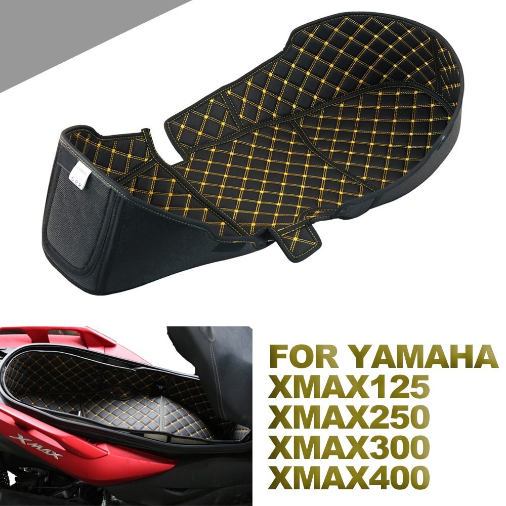 ●ヤマハ,X-Max250,125,300,400,収納ボックスマット用,バイクリアトランクプロテクターライナー,コンパートメント,パッド_画像1