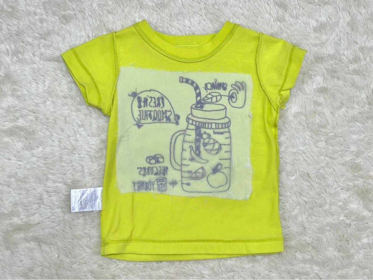 【サイズ　95】Tシャツ　キッズ　黄色