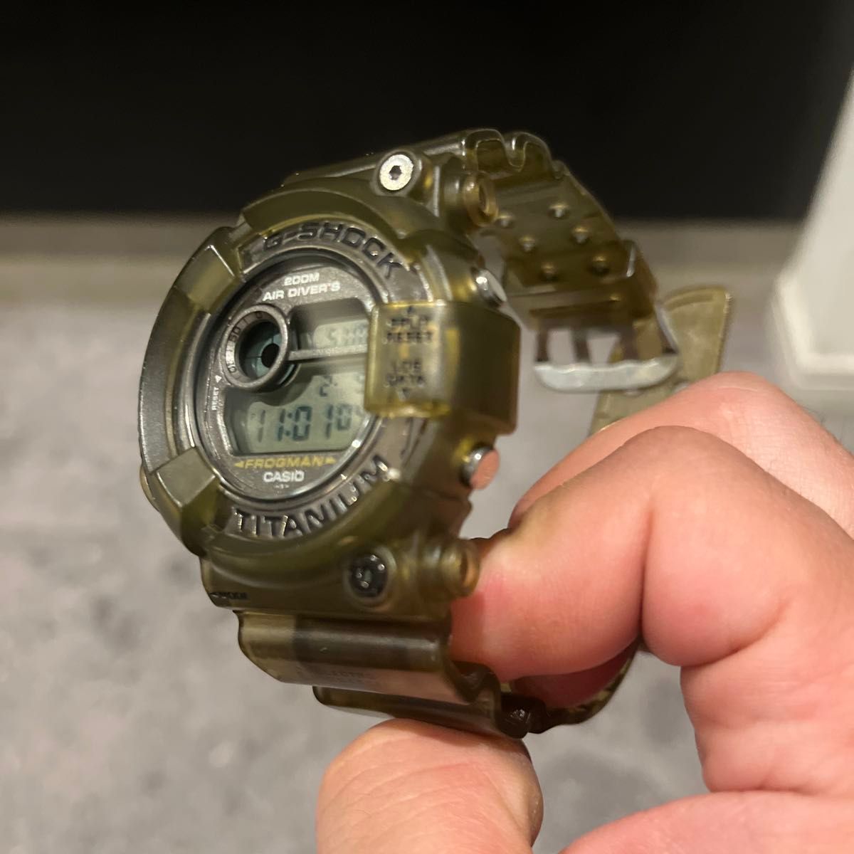 G-SHOCK フロッグマン メンインスモーク グレー DW-8200MS-8T FROGMAN CASIO ジーショック