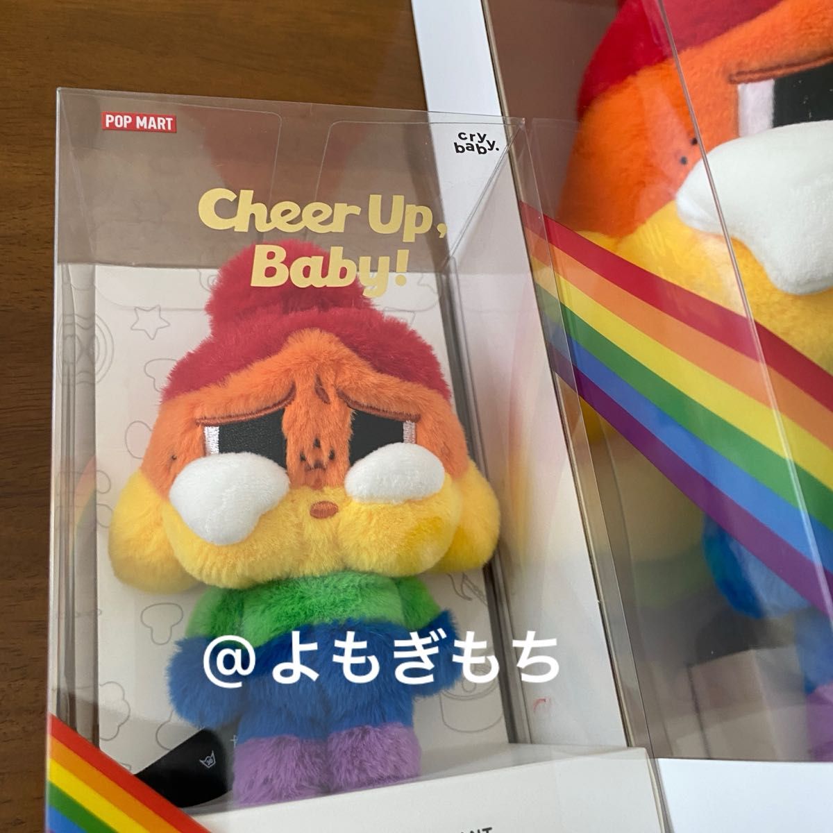 【ラスト1セット】2個セット　CRYBABY CHEER UP BABY! ぬいぐるみ　ペンダント　新品　未開封　POPMART